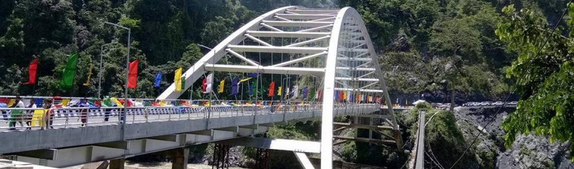 Inauguration Amochhu bridge