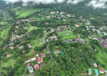 Samtse Dzongkhag Drone Shot